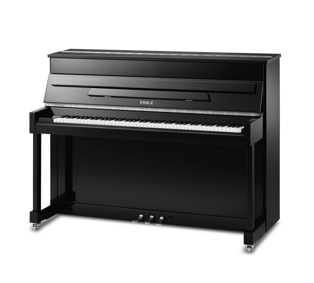 Ernle Klavier 110 in Schwarz poliert